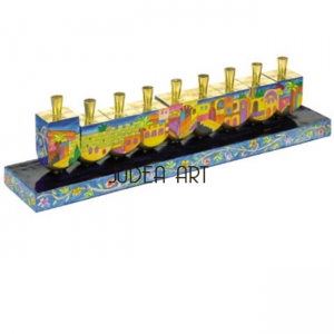 Hanukkah Menorah - Dreidels 1