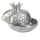 Large Aluminium Pomegranate - Open 1
