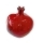 Ceramic pomegranate - Red Glaze - Large