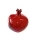 Ceramic Pomegranate - Red Glaze - Medium