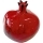 Ceramic pomegranate - Red Glaze - Extra Large