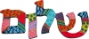 Metal Wall Hanging - Shalom - Hebrew